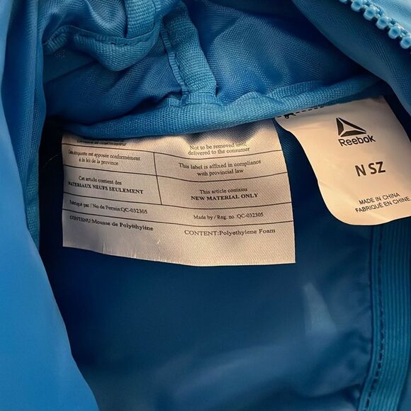 Reebok Blue Cottie Mini Backpack Bag Travel School Lightweight - Picture 2 of 8